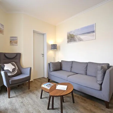 Strandvilla Marina 18 - Balkon Mit Meerblick Apartment Wangerooge