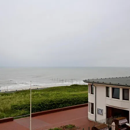 Strandvilla Marina 18 - Balkon Mit Meerblick Wangerooge